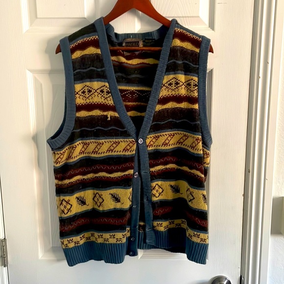 Vintage Paolo Conti Western Style Vest - Picture 1 of 3